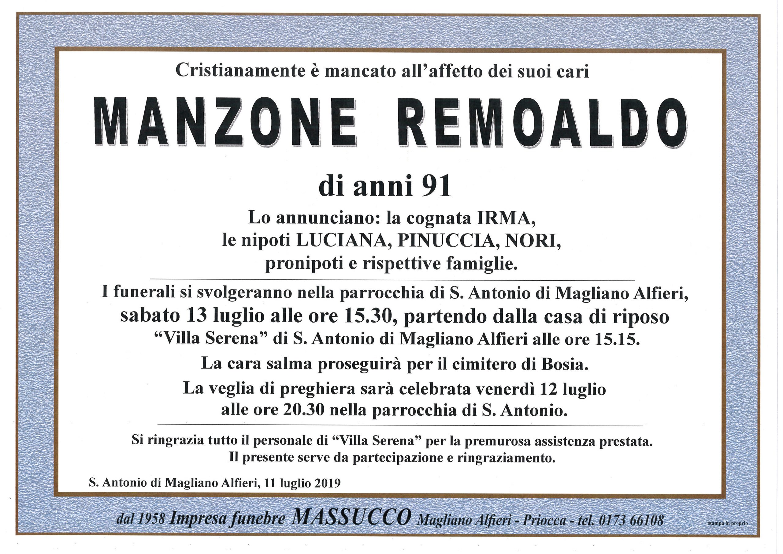 Remoaldo Manzone